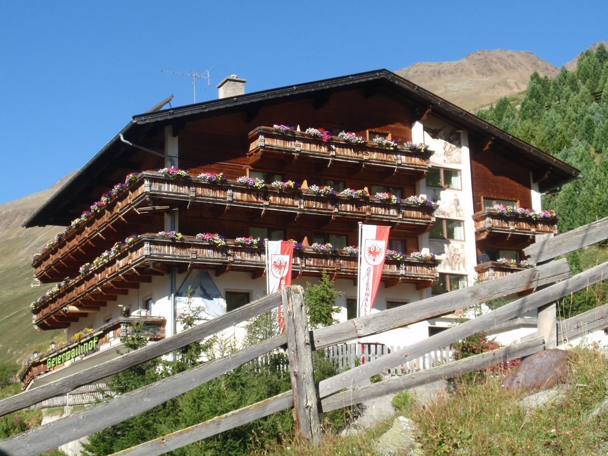 Gasthof Geierwallihof Vent Exterior photo